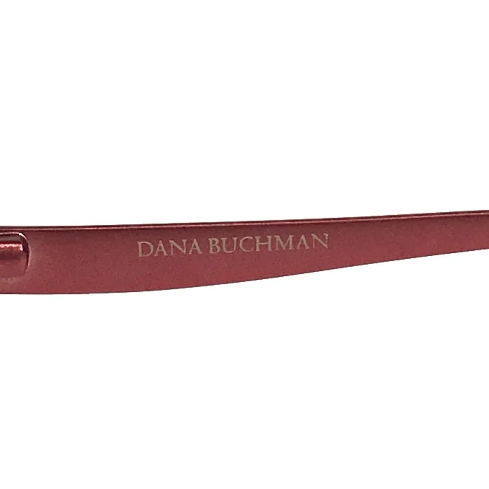 Dana Buchman Eyeglasses Frames BEVERLY CS Red Cat Eye Full Rim 50-17-130